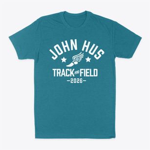 John Hus Moravian Church School Track and Field Classic Dad T-Shirt