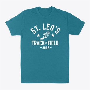 Saint Leo's Catholic School Track and Field Classic Dad T-Shirt