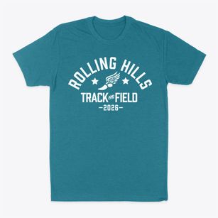 Rolling Hills Middle School Track and Field Classic Dad T-Shirt