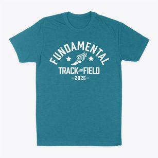 Fundamental Education Center Track and Field Classic Dad T-Shirt