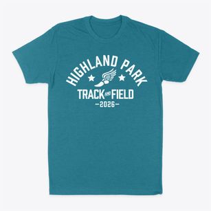 Highland Park Elementary School Track and Field Classic Dad T-Shirt