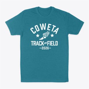 Coweta High School Track and Field Classic Dad T-Shirt