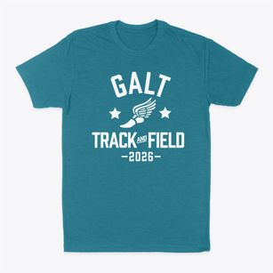 Galt Sda School Track and Field Classic Dad T-Shirt