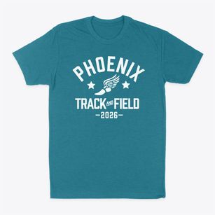 Phoenix Elementary School Track and Field Classic Dad T-Shirt