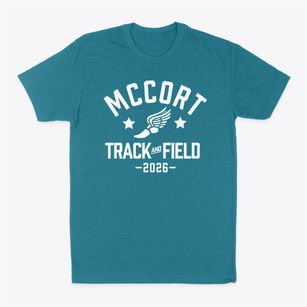 Bishop Mccort High School Track and Field Classic Dad T-Shirt