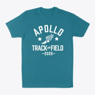 Apollo Middle School Track and Field Classic Dad T-Shirt