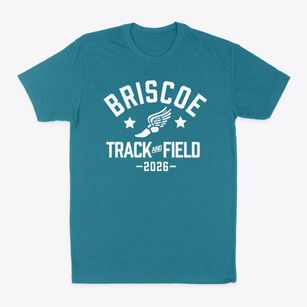 Briscoe Elementary School Track and Field Classic Dad T-Shirt