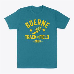 Boerne High School Track and Field Classic Dad T-Shirt