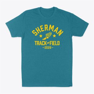 Sherman Elementary School Track and Field Classic Dad T-Shirt