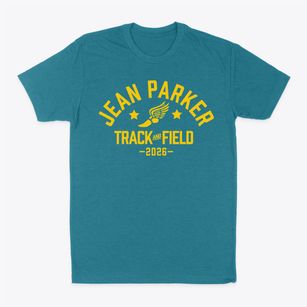 Jean Parker Elementary School Track and Field Classic Dad T-Shirt