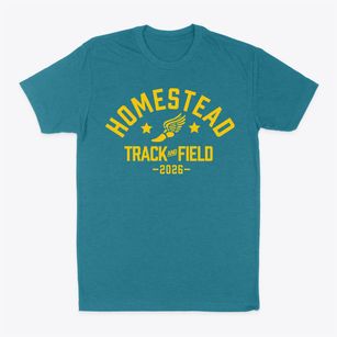 Homestead Elementary School Track and Field Classic Dad T-Shirt