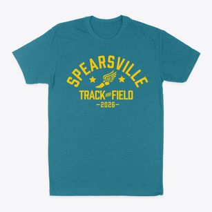 Spearsville School Track and Field Classic Dad T-Shirt