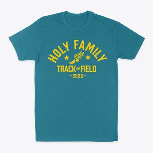 Holy Family School Track and Field Classic Dad T-Shirt