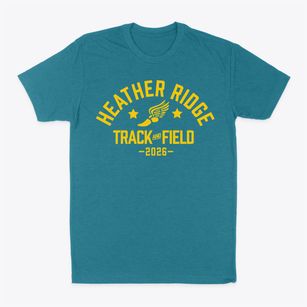 Heather Ridge School Track and Field Classic Dad T-Shirt