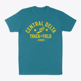 Central Delta Academy Track and Field Classic Dad T-Shirt
