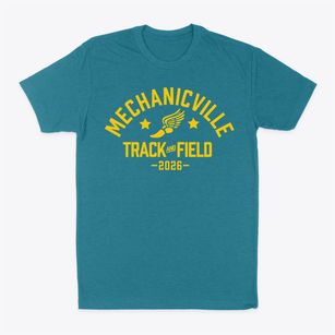 Mechanicville Middle School Track and Field Classic Dad T-Shirt