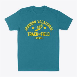 Johnson Vocational Center Track and Field Classic Dad T-Shirt