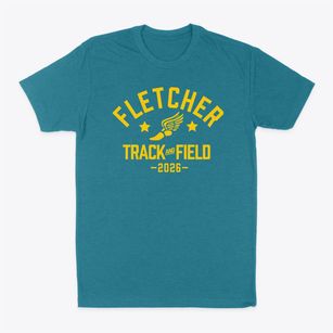 The Fletcher School Track and Field Classic Dad T-Shirt