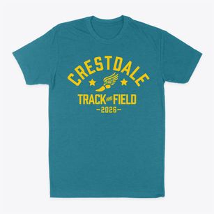 Crestdale Middle School Track and Field Classic Dad T-Shirt