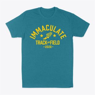 Immaculate Heart Mary School Track and Field Classic Dad T-Shirt