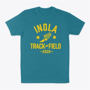 Inola High School Track and Field Classic Dad T-Shirt