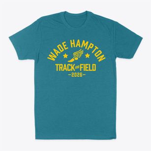 Wade Hampton High School Track and Field Classic Dad T-Shirt