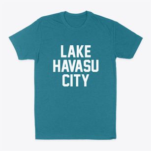 Lake Havasu City Arizona Classic Block Classic Dad T-Shirt