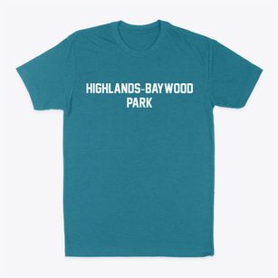 Highlands-baywood Park California Classic Block Classic Dad T-Shirt