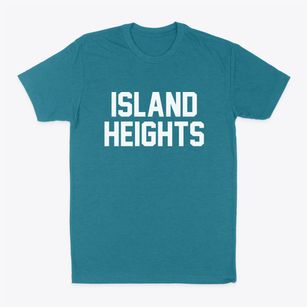 Island Heights New Jersey Classic Block Classic Dad T-Shirt