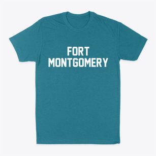 Fort Montgomery New York Classic Block Classic Dad T-Shirt