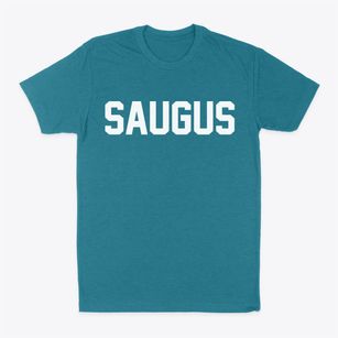 Saugus Massachusetts Classic Block Classic Dad T-Shirt