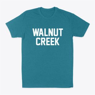 Walnut Creek North Carolina Classic Block Classic Dad T-Shirt