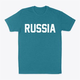 Russia Ohio Classic Block Classic Dad T-Shirt