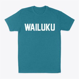 Wailuku Hawaii Classic Block Classic Dad T-Shirt