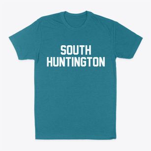 South Huntington New York Classic Block Classic Dad T-Shirt