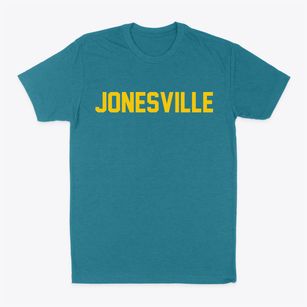 Jonesville Louisiana Classic Block Classic Dad T-Shirt