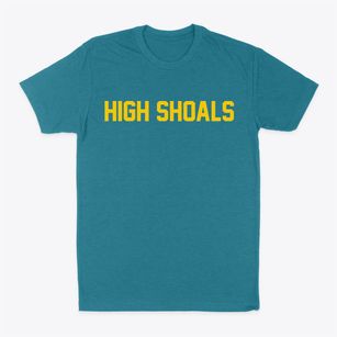 High Shoals North Carolina Classic Block Classic Dad T-Shirt