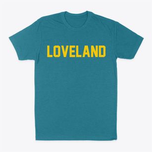 Loveland Colorado Classic Block Classic Dad T-Shirt