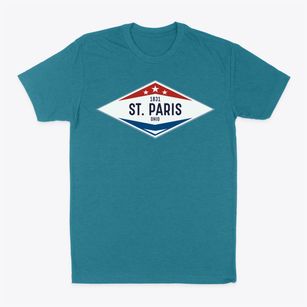 St. Paris Ohio Diamond Star Classic Dad T-Shirt