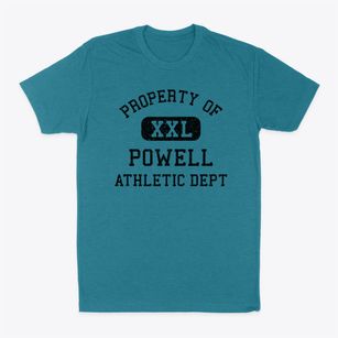 Powell Wyoming Athletic Dept Classic Dad T-Shirt