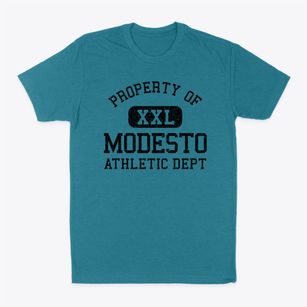Modesto California Athletic Dept Classic Dad T-Shirt
