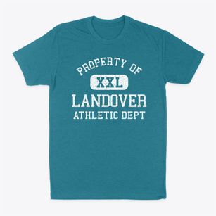Landover Maryland Athletic Dept Classic Dad T-Shirt