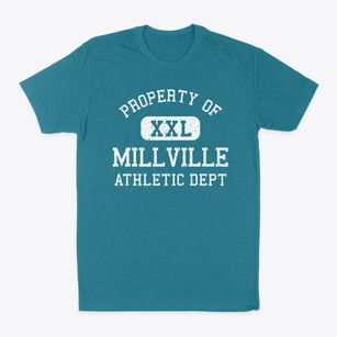 Millville California Athletic Dept Classic Dad T-Shirt