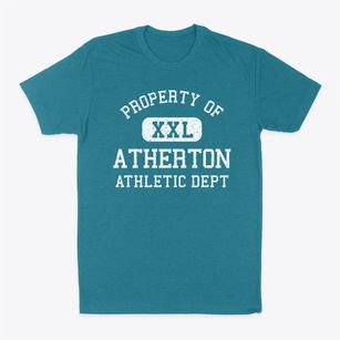 Atherton California Athletic Dept Classic Dad T-Shirt