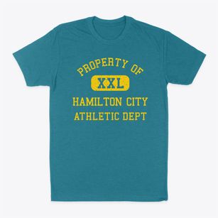 Hamilton City California Athletic Dept Classic Dad T-Shirt