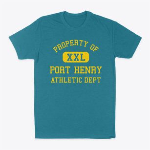 Port Henry New York Athletic Dept Classic Dad T-Shirt