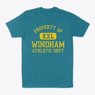 Windham Maine Athletic Dept Classic Dad T-Shirt