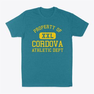 Cordova Nebraska Athletic Dept Classic Dad T-Shirt