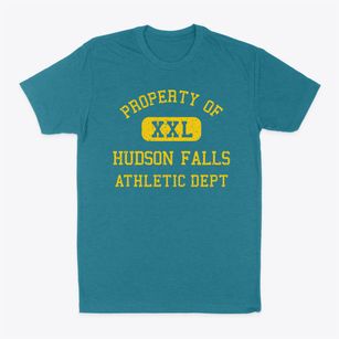 Hudson Falls New York Athletic Dept Classic Dad T-Shirt