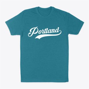 Portland Maine Vintage Team Classic Dad T-Shirt